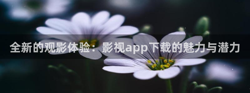 保利广场电影院：全新的观影体验：影视app下载的魅力与潜力